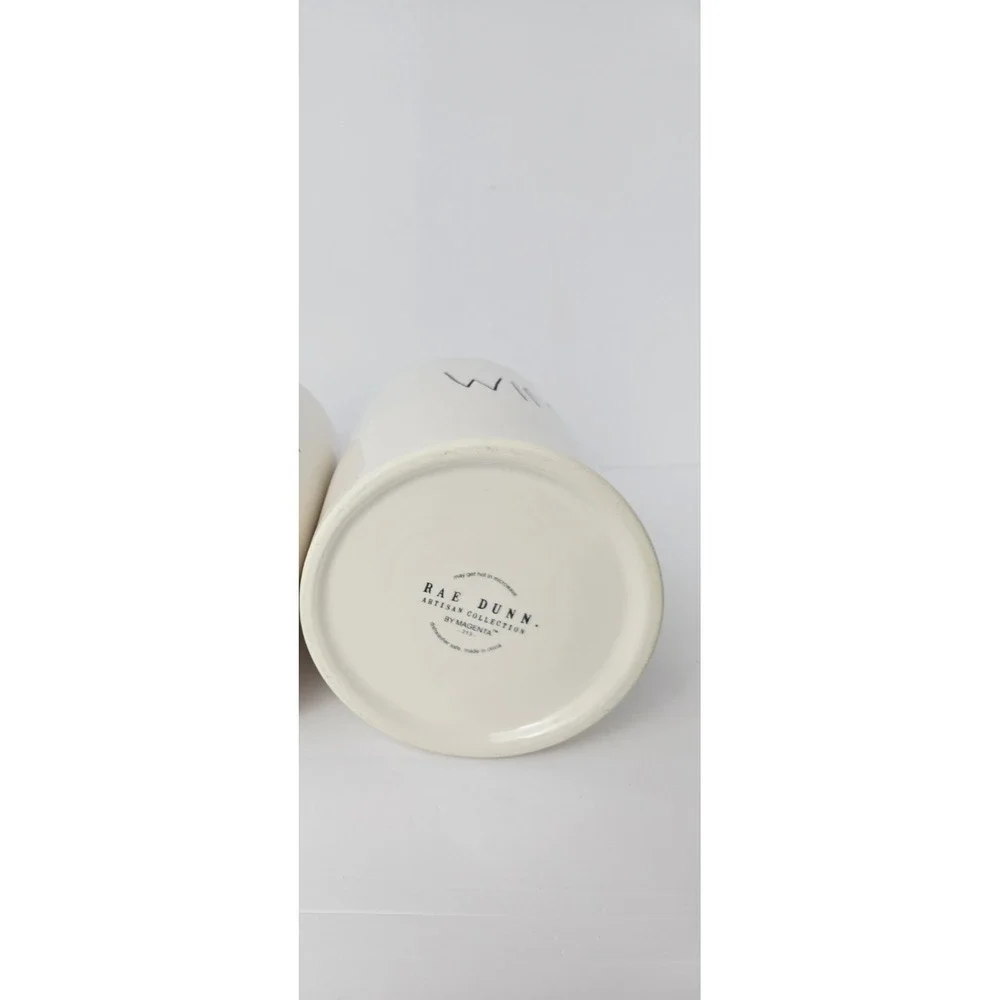 Rae Dunn Wine cooler chiller ceramic‎ holder WINE white